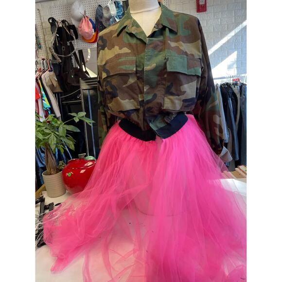 Army jacket (pink tutu) - Picture 1 of 1